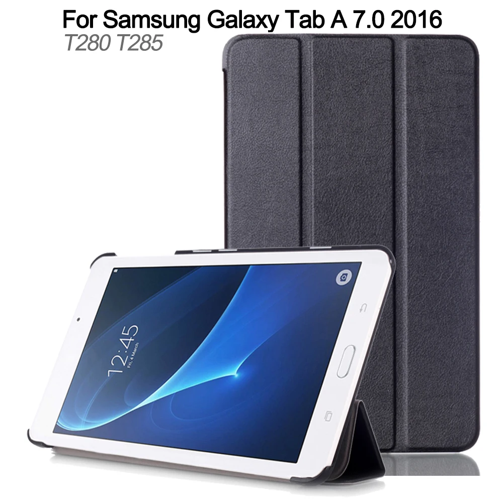 Чехол подставка для планшета Samsung Galaxy Tab A 7 0 2016 дюйма T280 T285|Чехлы планшетов и
