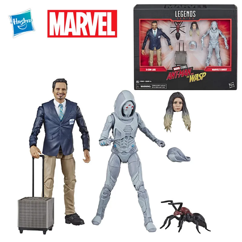 

Hasbro Marvel Legends Series Ant-Man The Wasp 6" Scale Movie-Inspired X-Con Luis Marvels Ghost Collectible Action Figure 2 Pack
