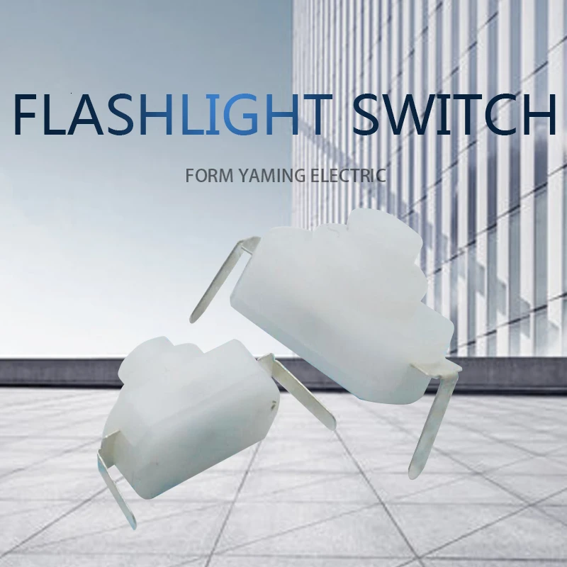 50 шт. белый светильник с компасом маленького размера вспышка двумя контактами