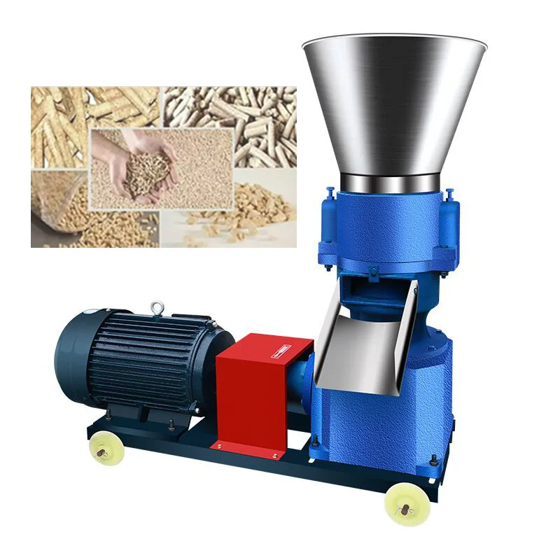 

KL125 4KW Pellet Press Animal Feed Pellet Mill Biomass Pellet Machine