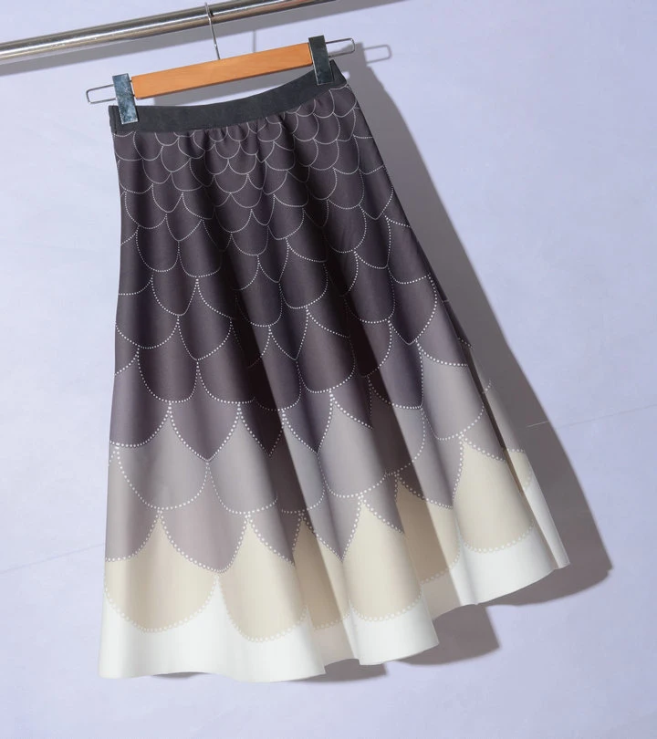 Юбка трапеция SETWIGG в стиле ретро пышная длинная юбка с высокой талией на молнии