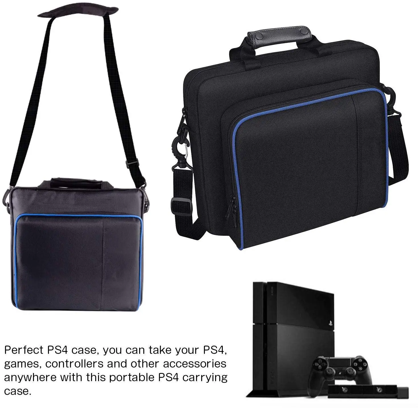 PS4/PS4 Pro Slim Игровая Система сумка защитный чехол для playstation 4 консоль Защита плеча Путешествия хранения сумка для переноски