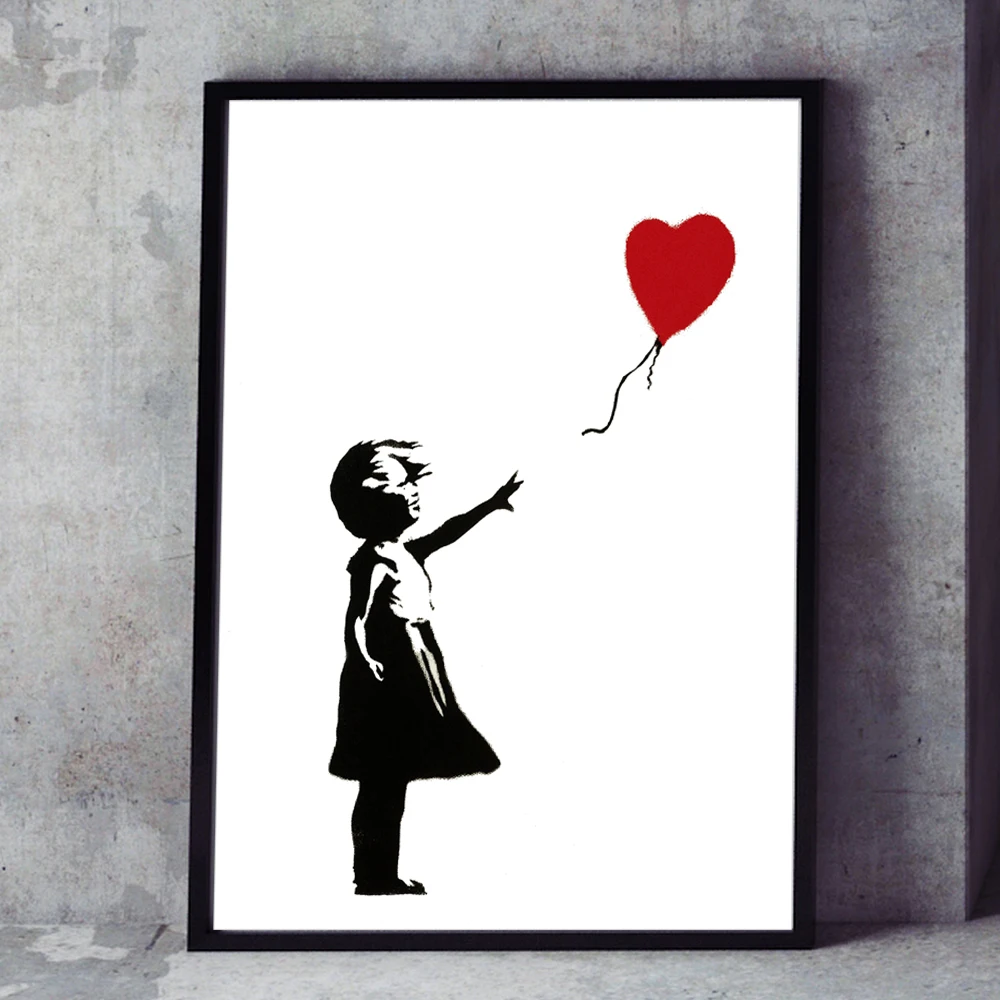 NOOG Banksy постеры и печать, современная живопись на холсте, Морден-либерализм, настенное искусство для скандинавских гостиной, спальни, домашний декор, часть 1