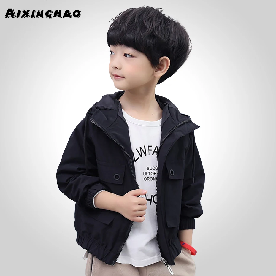 Куртка для мальчиков повседневный стиль Детская куртка весенне-осенняя детская