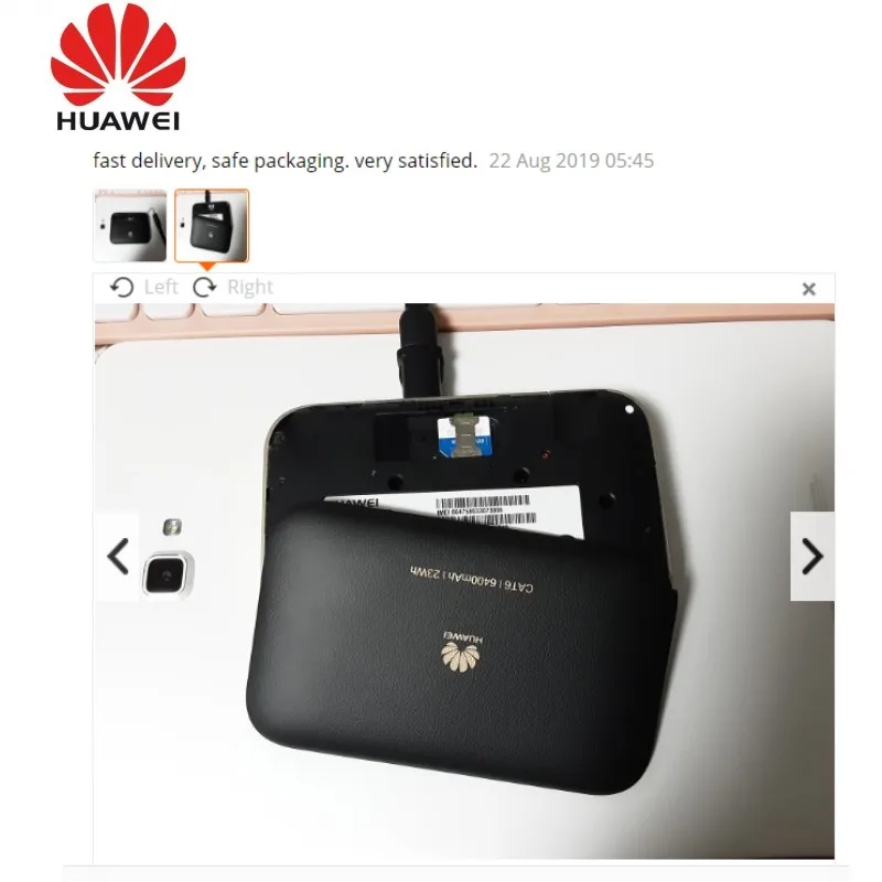 Разблокировка HUAWEI E5885Ls-93a cat6 мобильный wifi PRO2 с аккумулятором 6400 мАч и одним RJ45 LAN Ethernet портом E5885 роутером