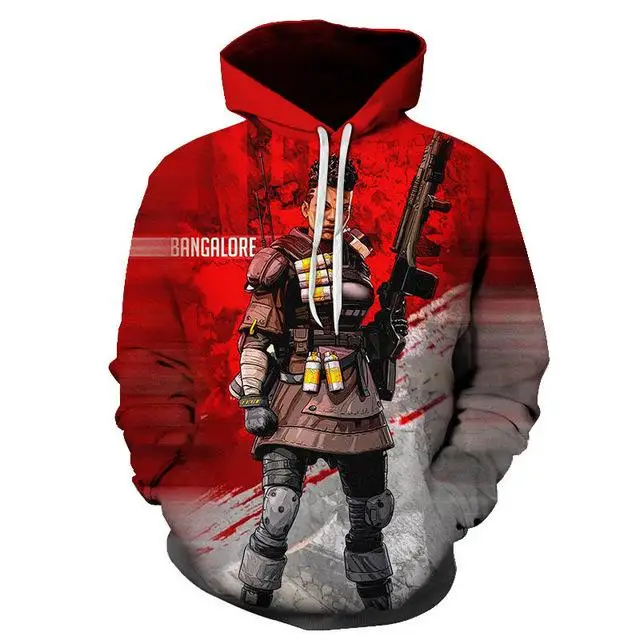 Apex legend Мужская/Женская толстовка с 3D пуловером Мужская и Женская Повседневная Толстовка с капюшоном осенняя и зимняя модная повседневная куртка - Цвет: WNT-271