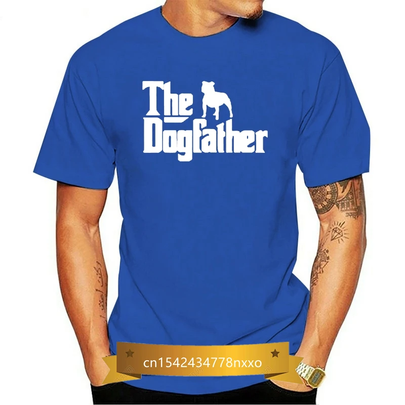 

Men t shirt Staffordshire Bull Terrier TShirt - DOG FATHER Staff Staffy Gift t-shirt novelty tshirt women