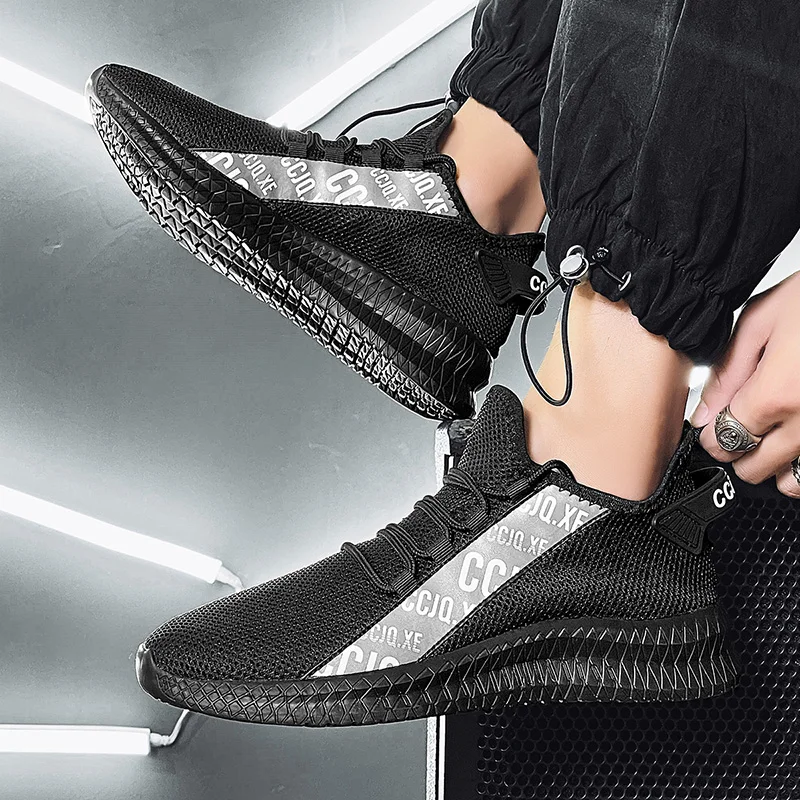 Bravover New Arrival Running Shoes For Man Breathable Comfortable Lovers Shoes Jogging Gym Training Outdoor Sport Shoes