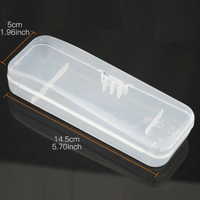 Прозрачный мужской держатель для бритвенных лезвий контейнер хранения бритв