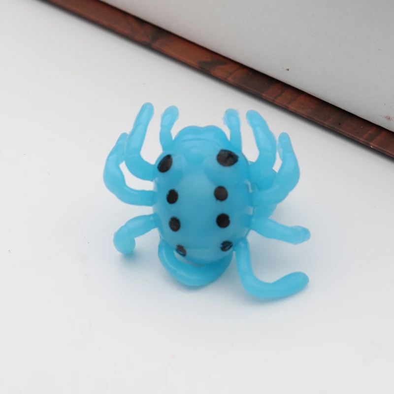 Pumpkin светящееся кольцо на палец Хэллоуин Бат Ghost забавные Пластик кольца игрушки