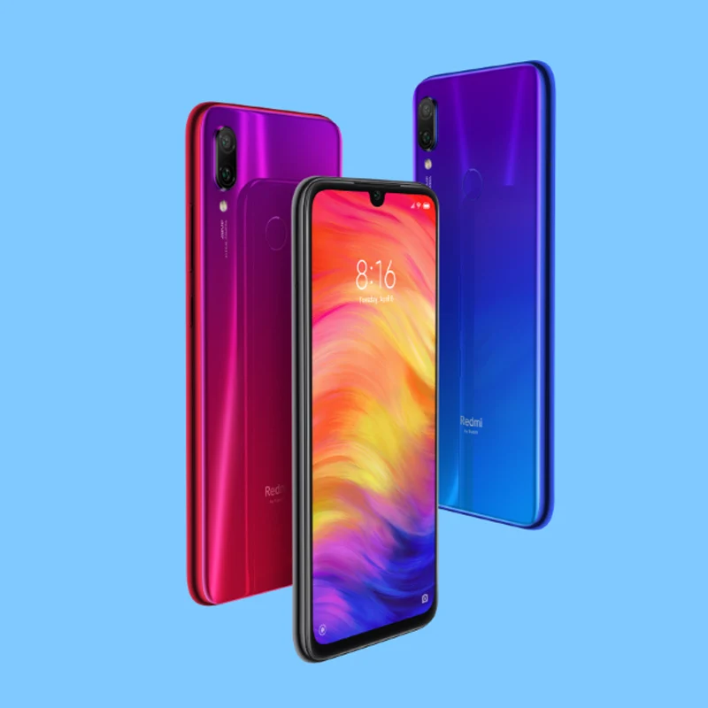 Смартфон Xiaomi Redmi Note 7 с глобальной версией, 4 ГБ, 64 ГБ, Восьмиядерный процессор Snapdragon 660, 4000 мАч, 6,3 дюйма, 48 МП, двойная камера, мобильный телефон