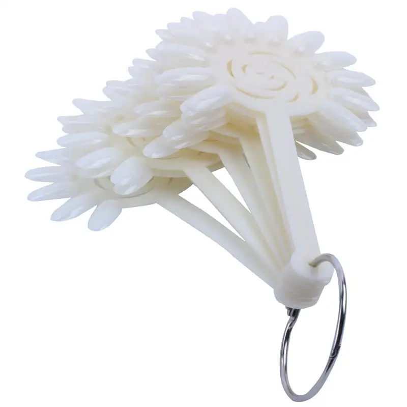 Белый акриловый УФ накладной дизайн ногтей типсы полировка демонстрация