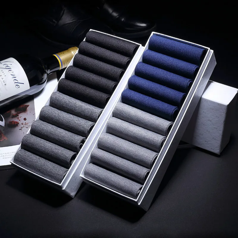 

20Pairs Men Summer Socks High Quality Business Casual Thin Socks Breathable Bamboo Male Cool Socks Ultra-Thin Meias