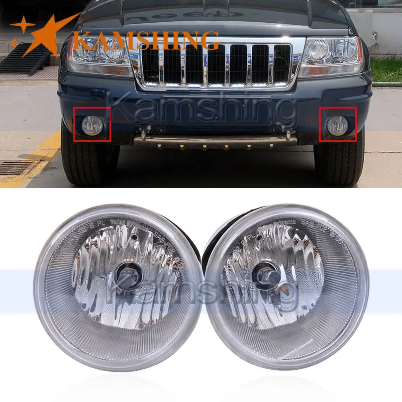 CAPQX для JEEP Grand Cherokee 2004 2005 2006 2007 2008 2009 2010 переднего бампера светильник тумана