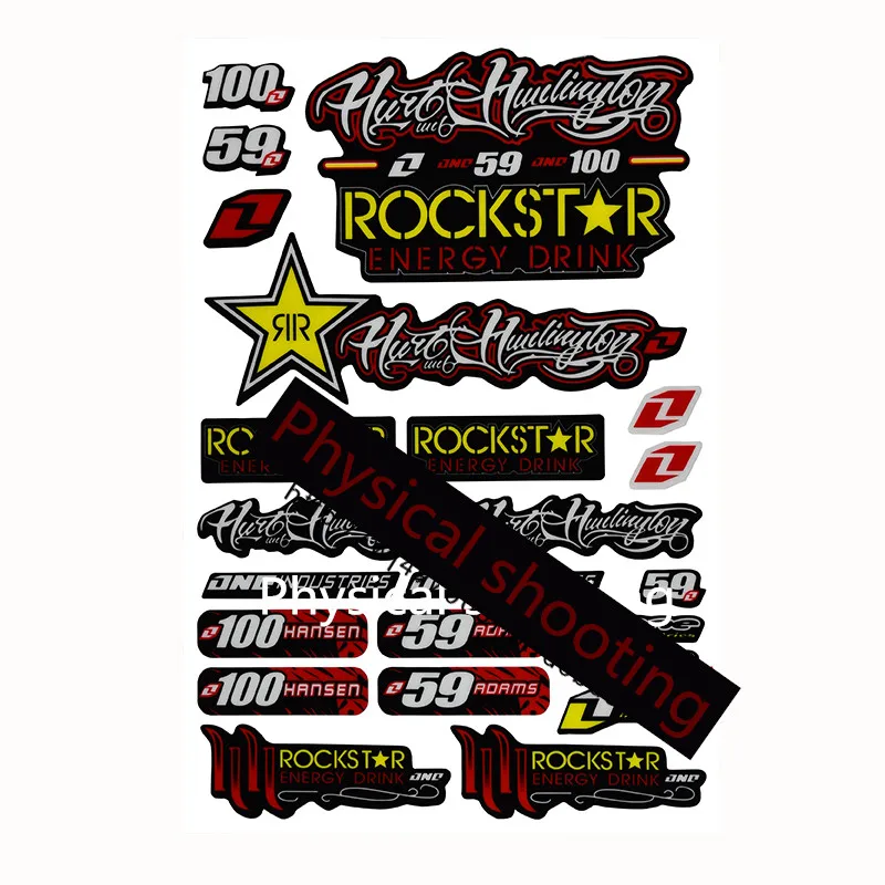 Водонепроницаемая Солнцезащитная наклейка для мотокросса 3 м