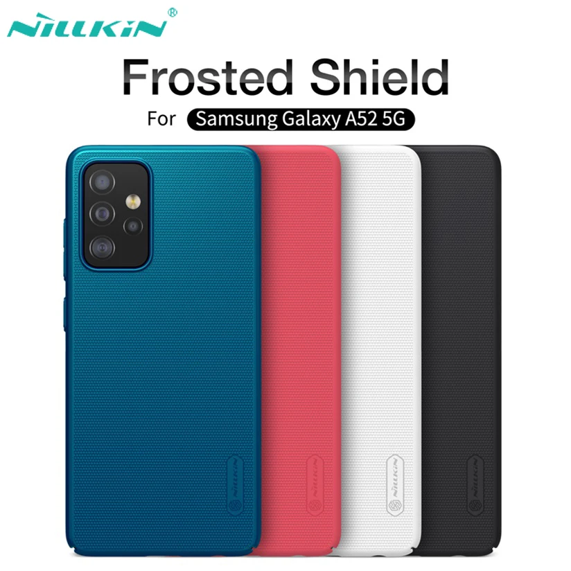 For Samsung Galaxy A52 A72 A52S A12 A32 A42 5G 4G Case Nillkin Frosted Shield Hard PC Phone Protector Back Cover | Мобильные