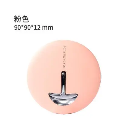 pink Xiaomi портативное HD зеркало для макияжа, светодиодный светильник синего цвета, косметическое зеркало, мини сенсорное управление, чувствительное зеркало для красоты, шоппинга - Цвет: pink