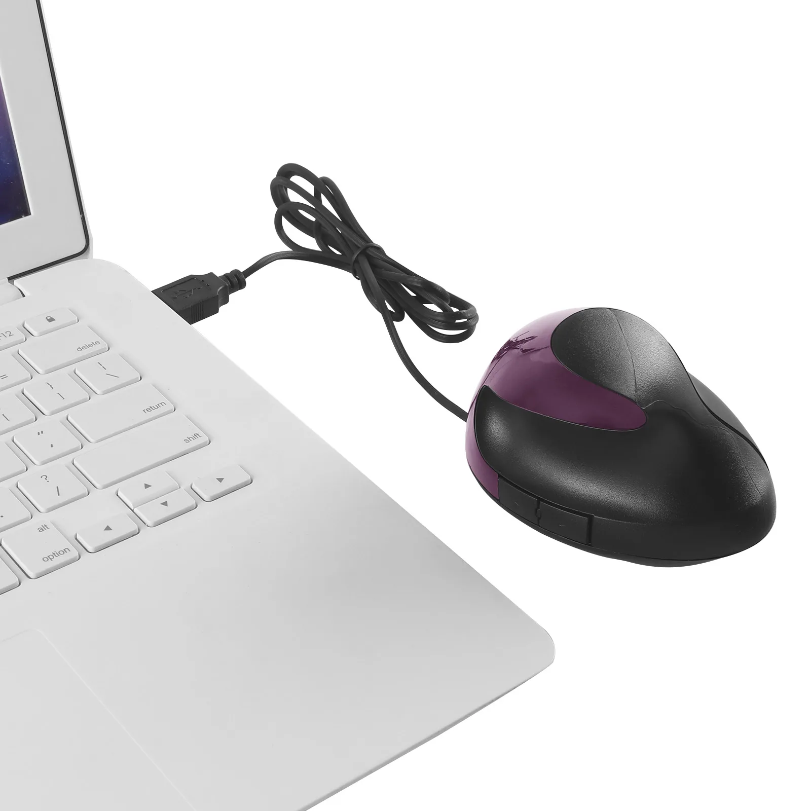 Вертикальная игровая Мышь 1600 Точек на дюйм USB Проводная мышь для правой руки 6D