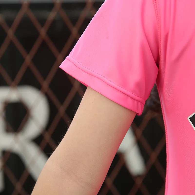 

Big Kids Children's Swimwear Cool Trend Alphabet Basketball Sports Style Swimwear Boys and Girls One-piece Swimwear