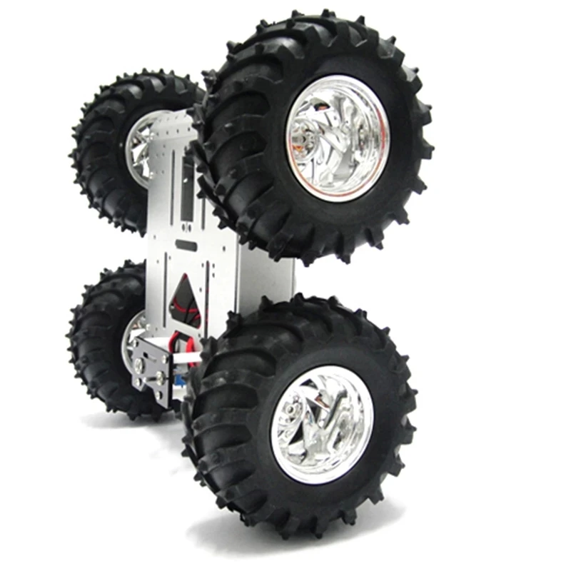 Полноприводный умный робот автомобиль 4WD шасси для Arduino с колесами 130 мм 4