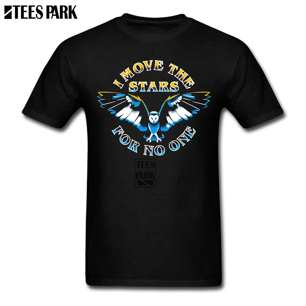 Крутые футболки для парней I Move The Stars eaglestyly мужские из 100% хлопка с короткими