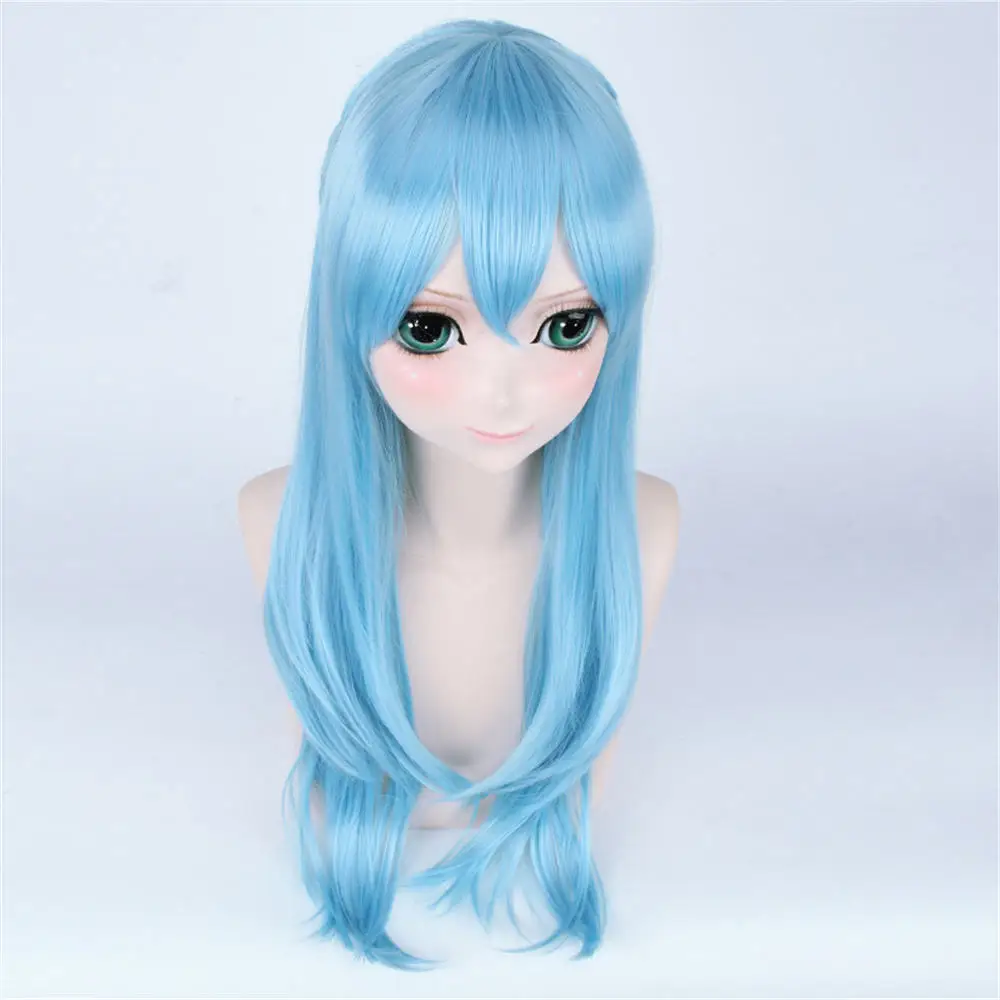 Меч Арт онлайн косплей парик Yuuki костюм Асуна играть парики Хэллоуин вечерние