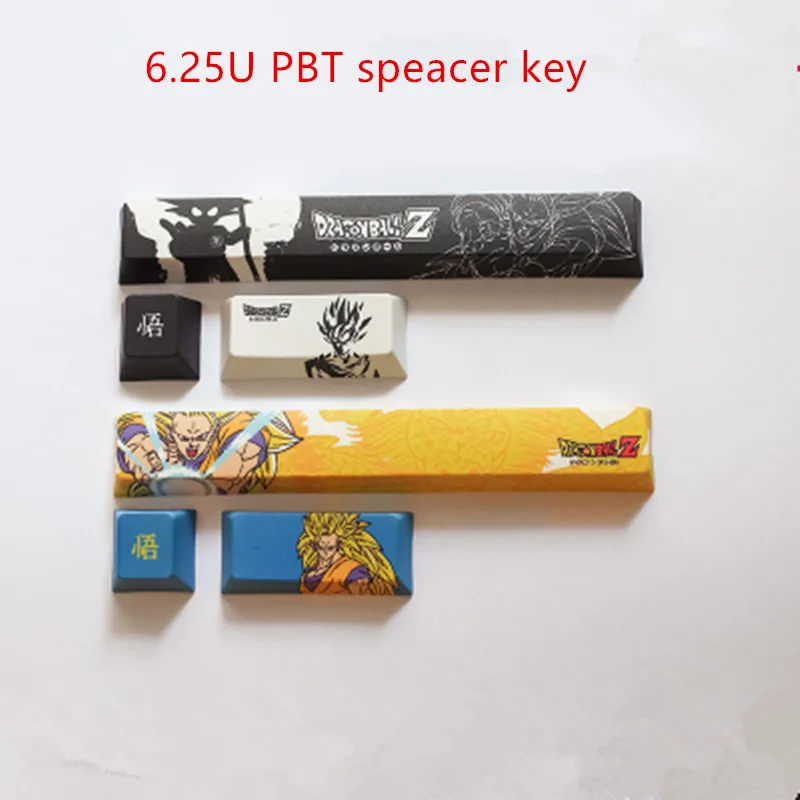 

3pcs/set PBT Dye Sublimation original factory height 6.25U spacer key ESC key enter key cherry height