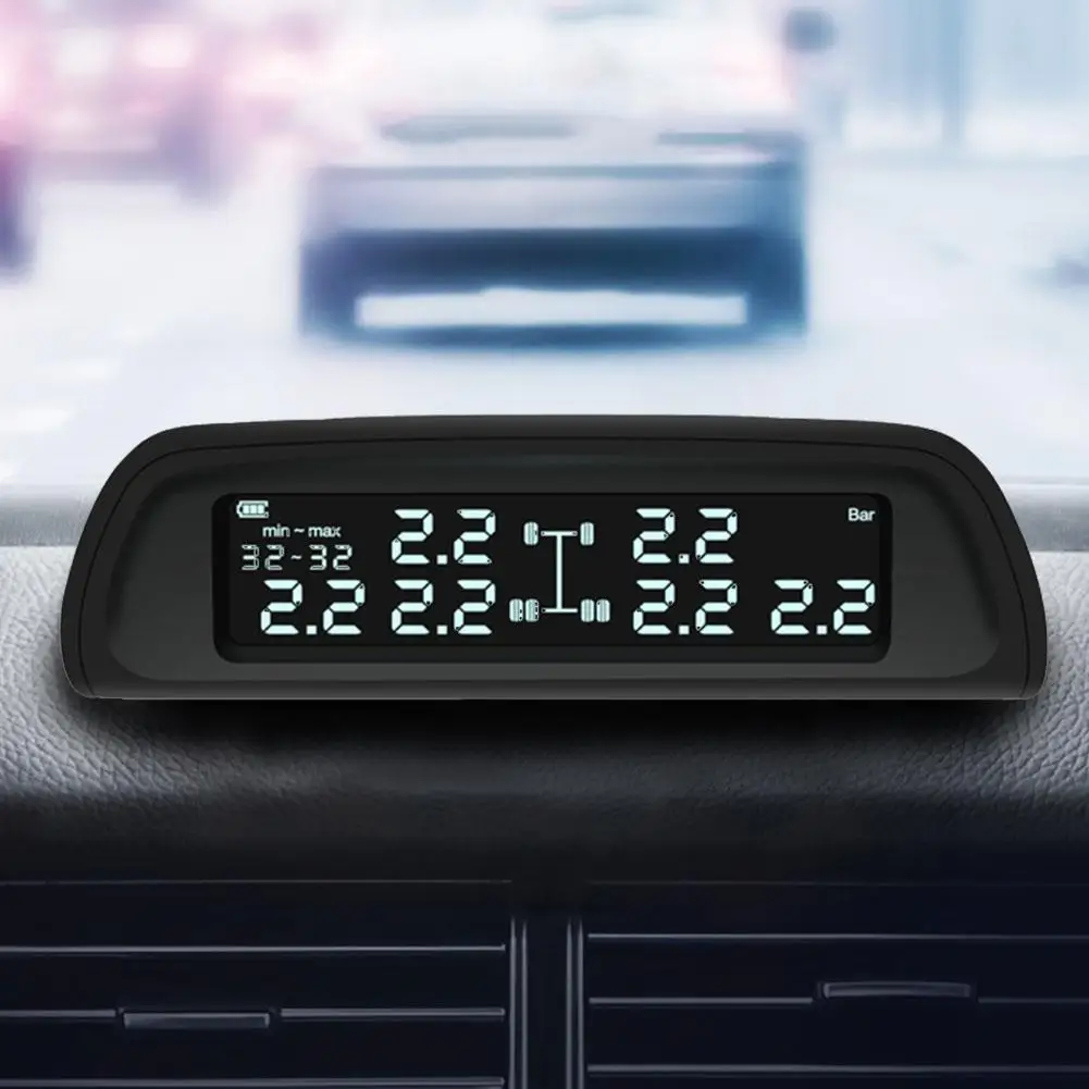 Система контроля давления в шинах TPMS беспроводная система с 6 внешними датчиками