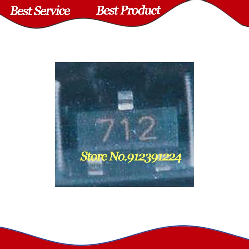 

50 Pcs/Lot RLST23A712C 712 SOT-23 New and Original In Stock