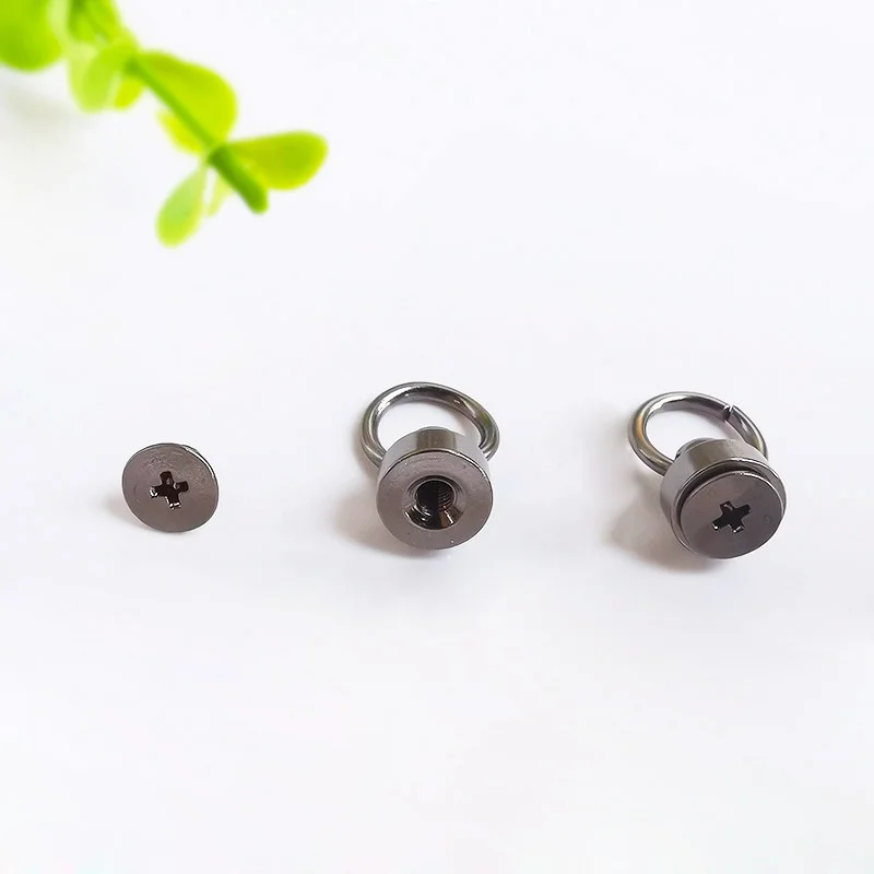 10 шт. круглые головные пятна шипы металлический шариковый столб с уплотнительным