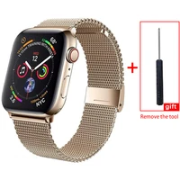 milanese strap for apple watch band 44mm 38mm 40mm 42mm band strap for iwatch bracelet series 3 4 5 6 se