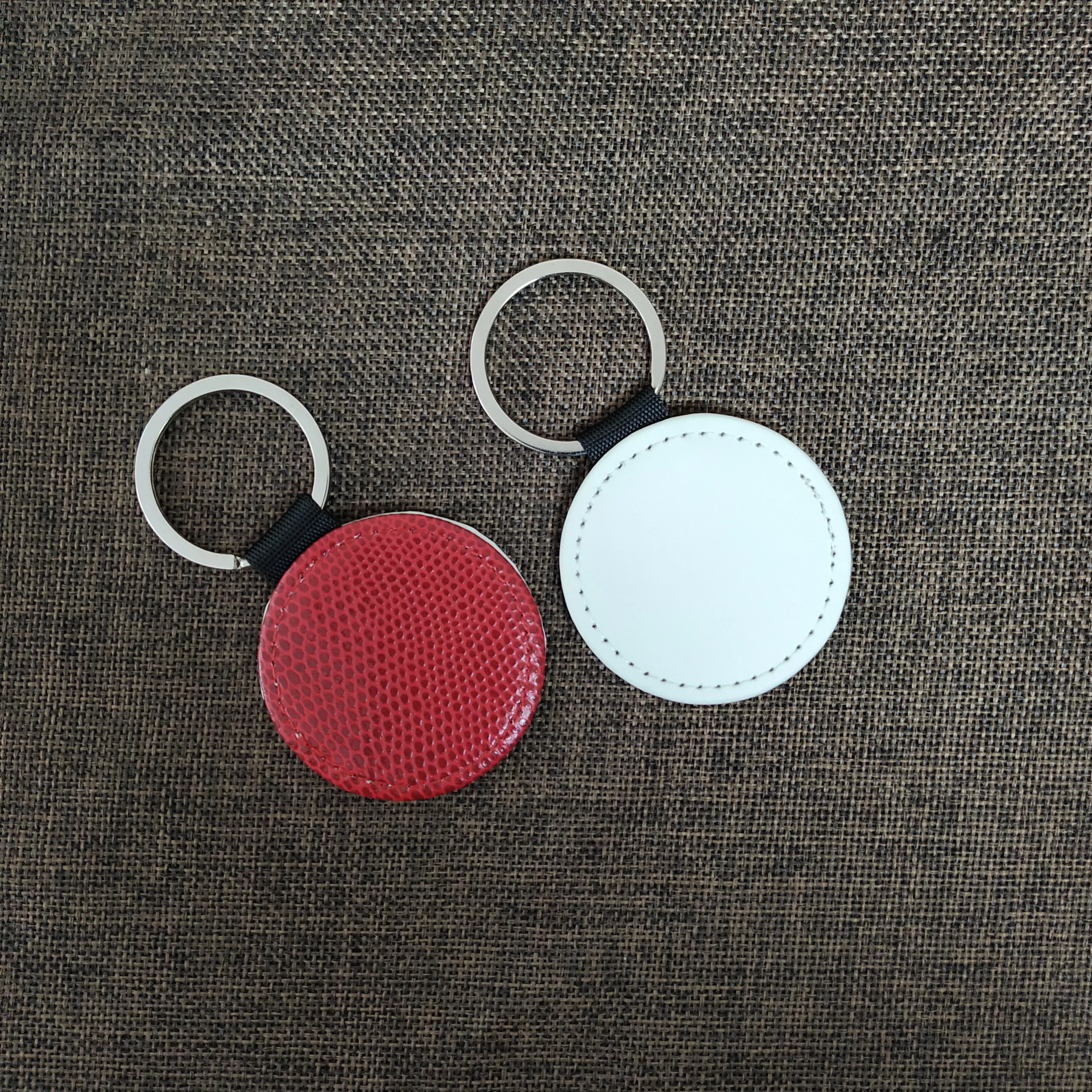 Пустые сублимационные кожаные подвески из змеиной кожи 20 шт./лот брелки для