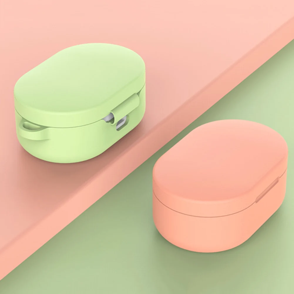 Силиконовый чехол для Redmi Mi AirDots беспроводные наушники мягкий из ТПУ Xiaomi Airdots