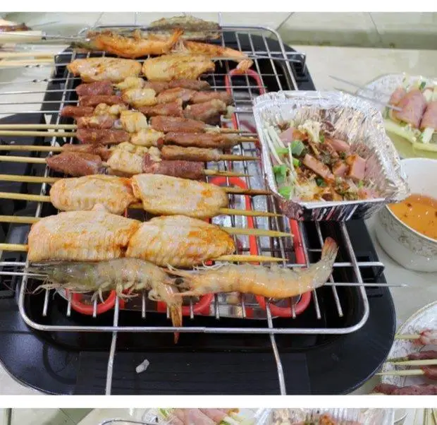 

Barbecue oven household electric oven smokeless barbecue stove Korean barbecue grill kebab indoor barbecue machine