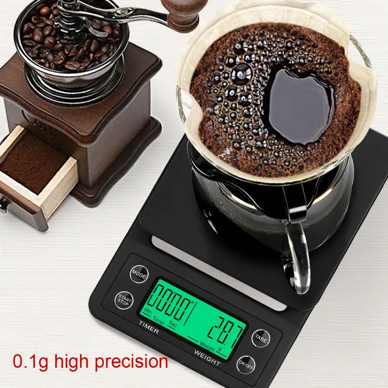 Цифровые кухонные весы с таймером 3 кг/0 1 г 5 г|Весы| |