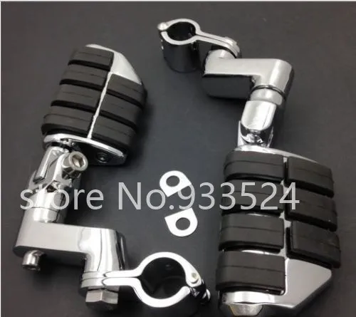 Мотоцикл Dually Highway Clamp 1 &quotподножки для ног Harley Sportster Honda GoldWing GL1800 Yamaha Suzuki Kawasaki VN800|foot