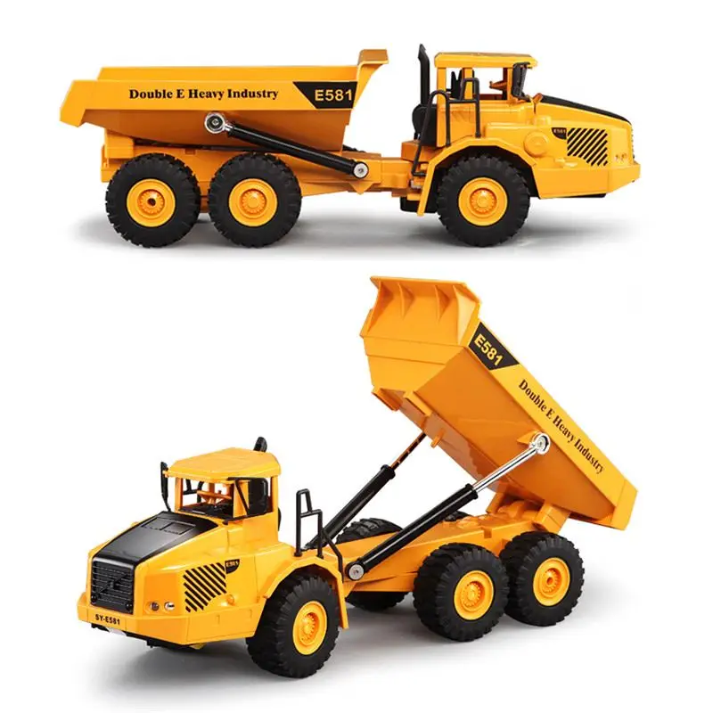 Самосвал двойной E E581 003 RC 4WD 5 км/ч инженер самосвал с шарнирным соединением модель