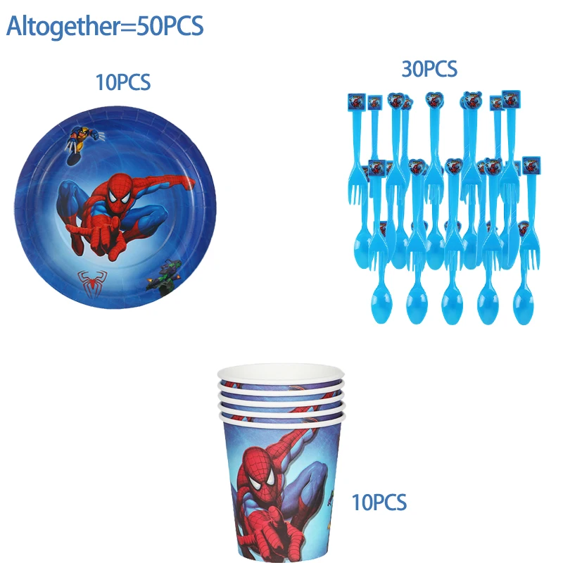 Набор аксессуаров для украшения Человек-паук | Дом и сад