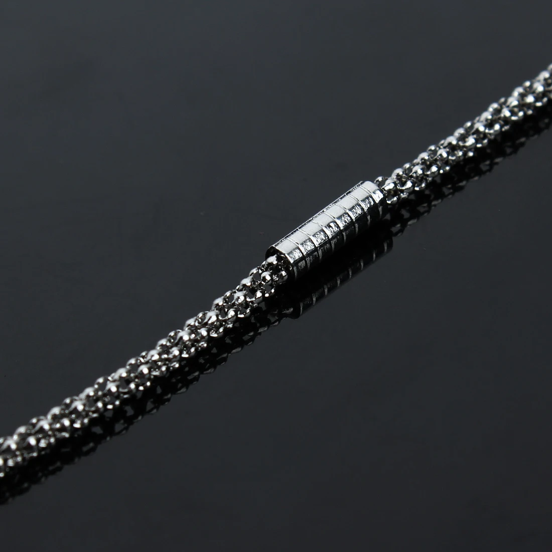 

2Meters/lot Silver Tone Stainless Steel Necklace Chain Bulk Link Chains for Necklaces Bracelets Jewelry Making Materials