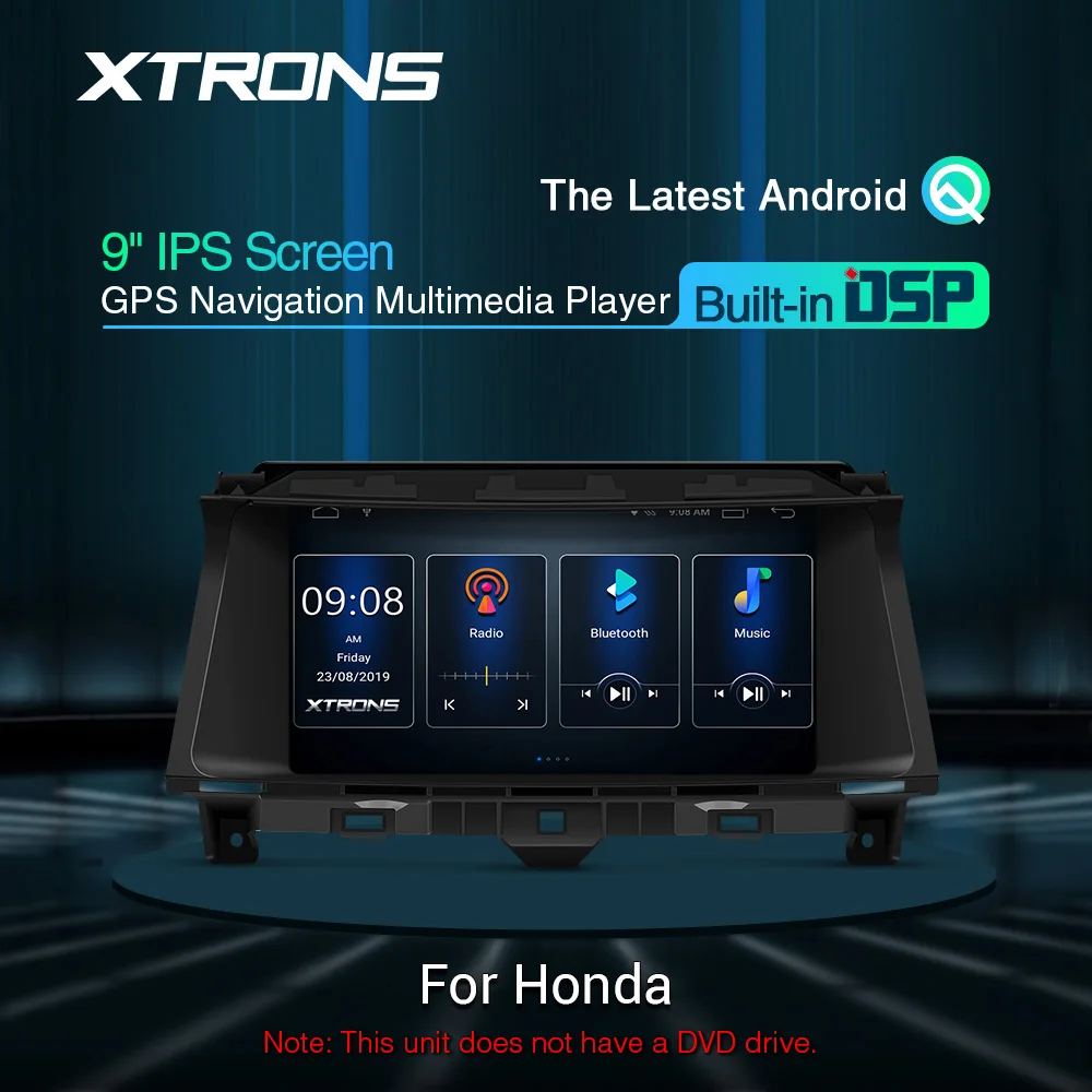 XTRONS 9 ''IPS новейший Android DSP GPS навигатор Автомобильный мультимедийный плеер для