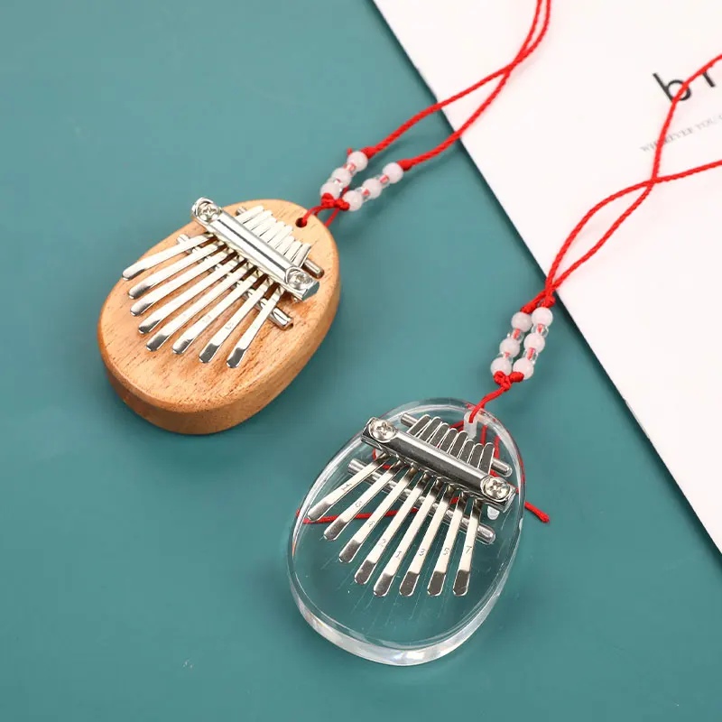 

Акриловое пианино для большого пальца Woodev/8 тонов Kalimba Mini Kalimba
