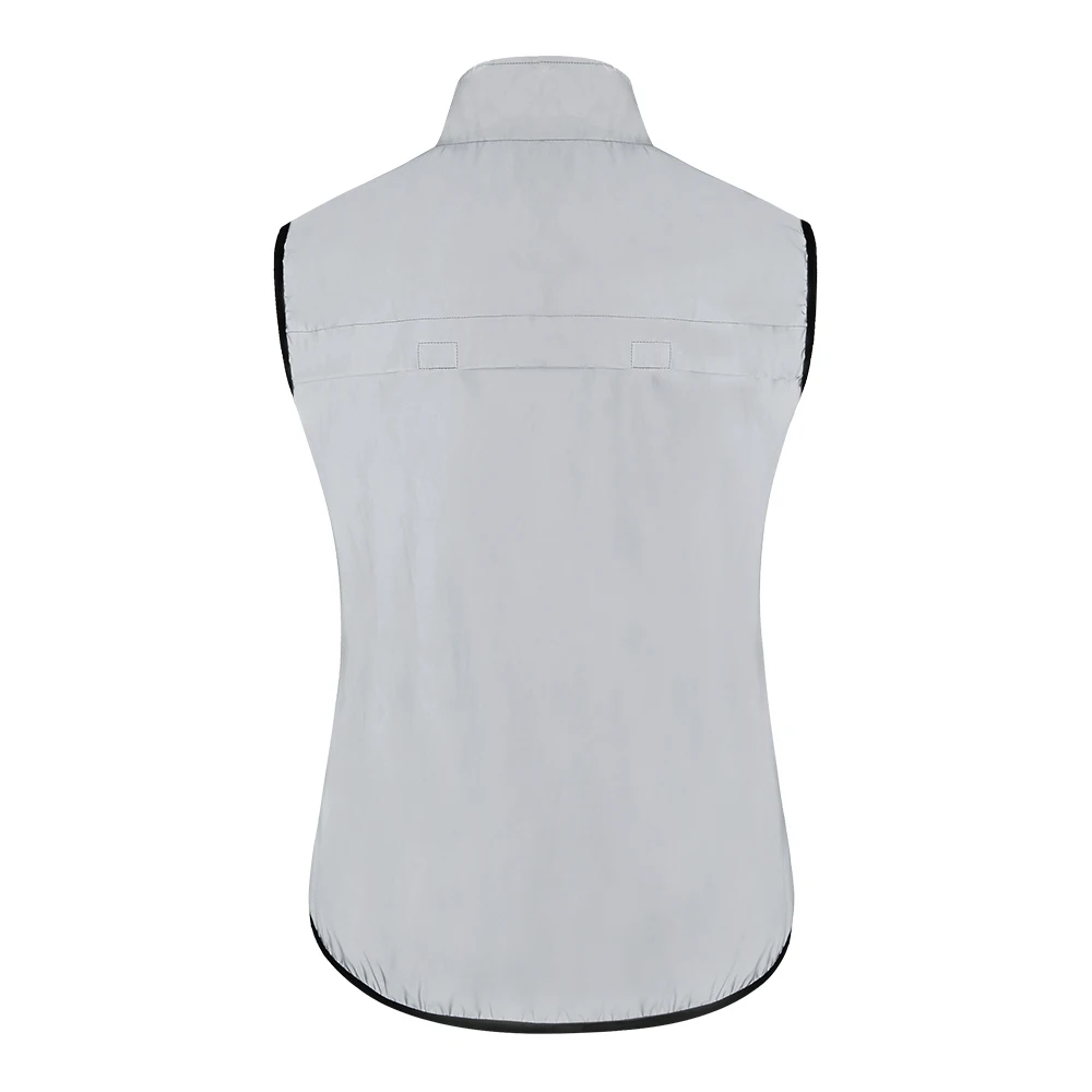 WOSAWE Мужская Светоотражающая велосипедная одежда с коротким рукавом для ночного