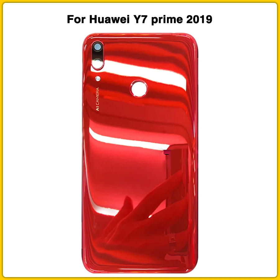 10 шт. новый задний Y7 2019 корпус чехол для Huawei Prime батарея задняя панель Задняя