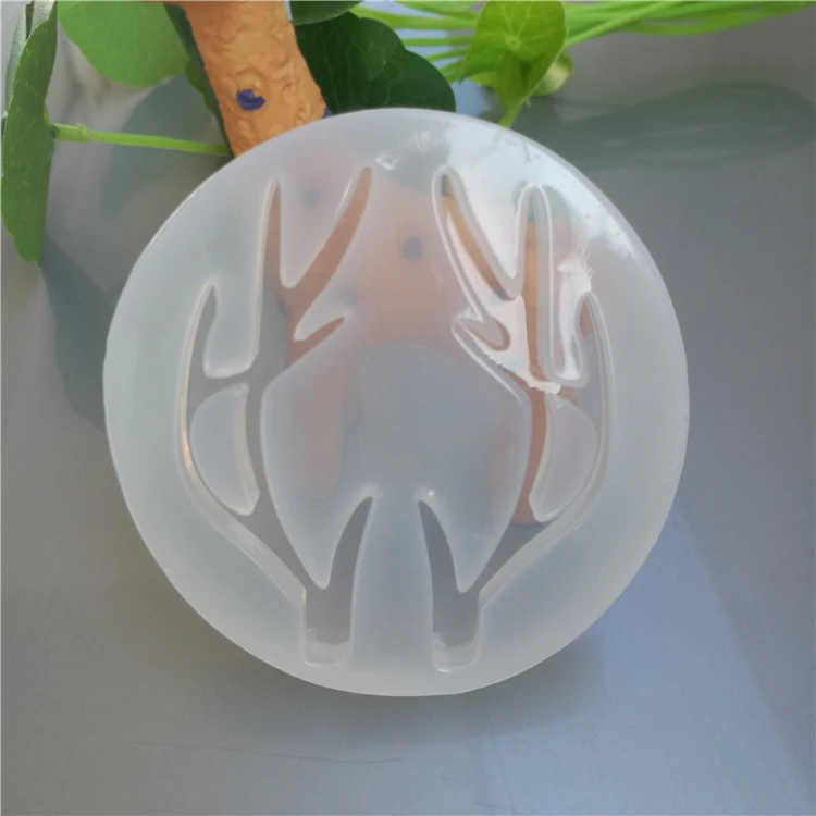 Силиконовая форма для подвесок в форме кота и рогов искусственные украшения