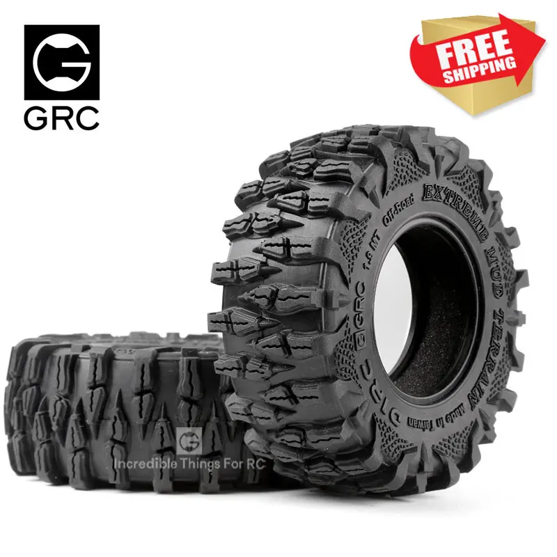 

RC Parts crawler GRC 1.9 inch Dragon Talon claw Tire 1/10 foam inserts axial SCX10 TRX4 trax # F294 option upgrade