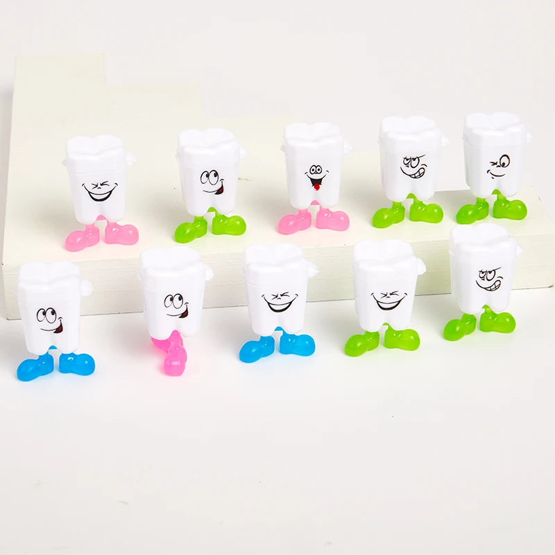 Молочных зубов хранения Чехол стойка для лиственных коробка детские зубы