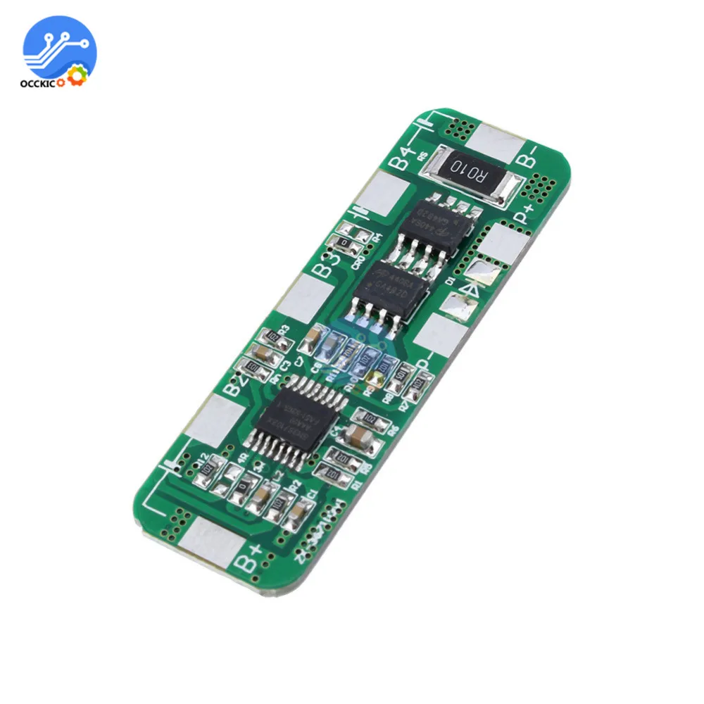 Bms 3s Защитная плата для аккумулятора балансировочная печатная плата BMS 18650 литий-ионная зарядная плата защитная схема 3-5A
