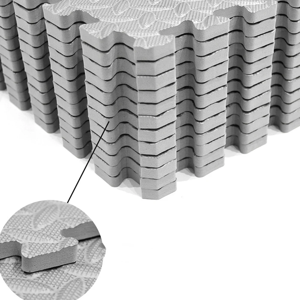 6 шт. напольные коврики из ЭВА с листьями | Спорт и развлечения