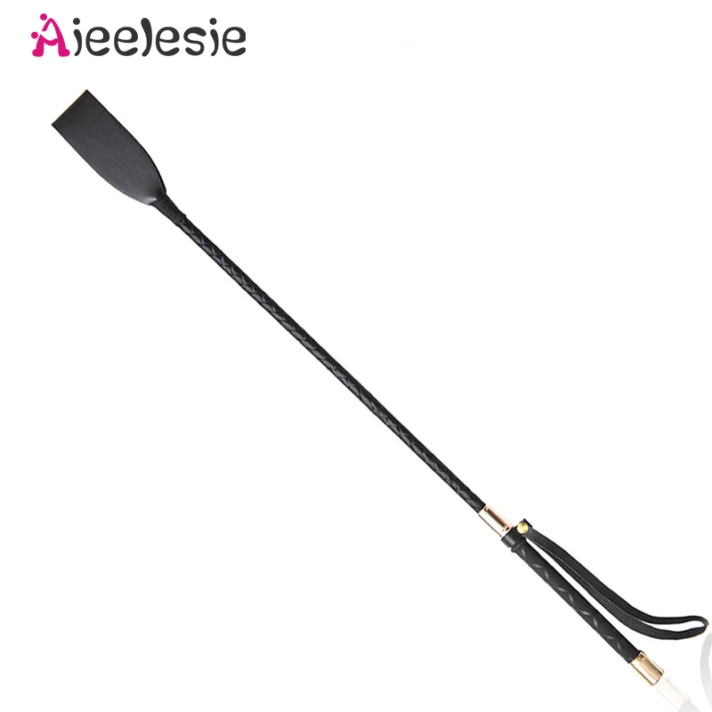 45 см PU кожаный кнут для секса весло длинный плеть флирт БДСМ бондаж интимные