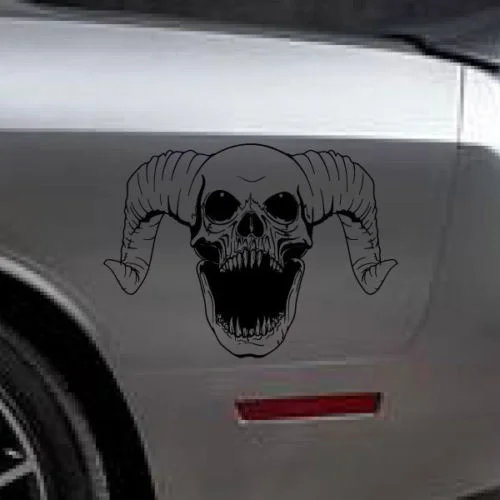 

Виниловая наклейка на окно для 2xskull Dodge Ram Tattoo Tailgate Hood